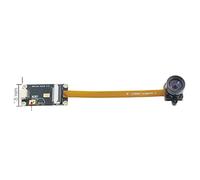 KOZWAY Modulo fotocamera USB da 5 MP da 5 milioni di pixel all-in-one per notebook modulo OV5640 senza driver con microfono (colore: 100 gradi/messa a fuoco manuale, dimensioni: 5 MP)