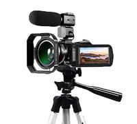 KOZWAY Videocamera Time Lapse Videocamera del Touch Screen 3.1inch AC3. Insieme a IMX258 cmos. Sensor Time-Lapse Fotografia Night-Vision Registrazione della Fotocamera Digitale (Color : Standard)