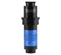 KP-7056TVOP7 32X-252X Monocular Microscope Lens 0.7X-5.6X Continuously Adjustment for Observing