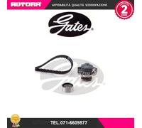Pompa dell'acqua + kit cinghia di distribuzione GATES KP15544XS