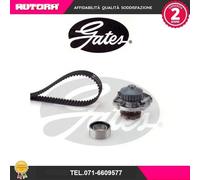 KP15545XS Pompa acqua + Kit cinghie dentate (GATES)