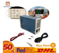 KP184 Tester di carico elettronico CC a canale singolo Tester di capacità della batteria 4 modalità di carico Diversi funzioni di test 150 V 0-400 W 0-40 A Blue