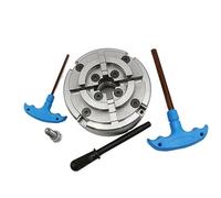 KP96 Mandrino autocentrante a 4 griffe for tornio for legno Lavorazione del legno ad alta precisione 4 pollici 100 mm Filettatura M33 * 3,5 Bloccaggio 8-60 mm