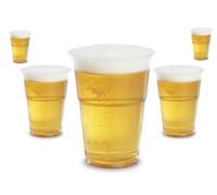 Kpack 50 Bicchieri Trasparenti MONOUSO 40cl (tacca 400cc) PLASTICA PP