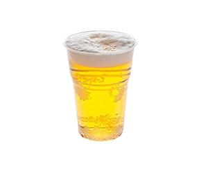 Kpack Bicchieri in PLASTICA Trasparente Birra MONOUSO Contenuto alla TACCA 300CC Max 350CC 100 Pezzi