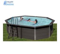 KPCOV66 PISCINA OVALE FUORI TERRA A PANNELLI AVANTGARDE 618x338xh124 CM