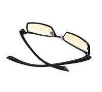 KPEGAXS Titanio Occhiali Da Lettura Rettangolari Full Frame Occhiali Classico Uomo Occhiali Da Computer Anti Luce Blu 1.00-3.50, Monocolore, +1.5