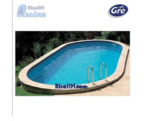 KPEOV7027 PISCINA ELLISSE OVALE INTERRATA SUMATRA 700x320xh120 CM