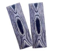 KPHYMOD 2 Pacchetto Legno Coltello Maniglia Materiale Fai Da Te Stratificato Colore Ingegnerizzato Legno Vuoti Tiro Con L'arco Impugnatura & Maniglia Scala Artigianale(Gray,160X50X10MM)