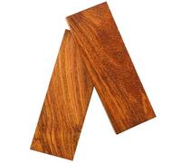 KPHYMOD 2 Pacchetto Legno Coltello Maniglia Materiale Fai Da Te Stratificato Colore Ingegnerizzato Legno Vuoti Tiro Con L'arco Impugnatura & Maniglia Scala Artigianale(120X57X8.5MM)