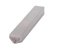 KPHYMOD Timbri Metallici Kit Creativo per Timbratura di Metalli in Acciaio Fai-da-Te Modelli di Caratteri Cinesi Timbri in Acciaio per Pelle E Legno Art(1 PCS-6)