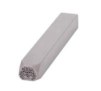 KPHYMOD Timbri Metallici Kit Creativo per Timbratura di Metalli in Acciaio Fai-da-Te Modelli di Caratteri Cinesi Timbri in Acciaio per Pelle E Legno Art(1 PCS-16)