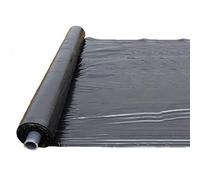 KPKPK Pellicola pacciamante in PE Nero ad Alta Resistenza, 10 m x 0,008 mm di Spessore, for Copertura del Terreno da Giardino, Protezione da Gelo/Erbacce e Isolamento Termico - 1 pz.(2.0M Width)