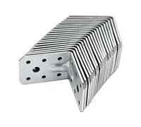 KPL12 - Connettore angolare per carichi pesanti, 50 x 50 x 35 x 2,0 mm, confezione grande, 20 pezzi