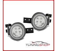 KPMC01 COPPIA FARI FRONTALI FENDINEBBIA LED MINI COOPER R50 R53 R52 01-06 Tuning
