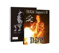 KPOP BTS album fotografico SUGA SugaAgust D carta patinata stampa a colori ad alta definizione collezione di album (37A292-SUGA)