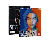 KPOP BTS album fotografico SUGA SugaAgust D carta patinata stampa a colori ad alta definizione collezione di album (37A290-SUGA)