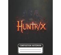 Kpop Composition Notebook: K-pop Demon Hunters Fans & Dreamers - 130 Lined Pages, 7.5 x 9.25 - Huntrix Edition