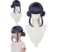 Kpop DE-MON Hunters Zoey Parrucca - Costume anime cosplay per bambini e adulti, trecce viola, travestimento per carnevale e Halloween, stile K-Pop