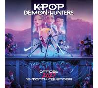 KPop Demon Hunters 2027 Multi-Language 16-Month Square Wall Calendar Official Licensed Animation Calendar, Monthly Grid Layout, K-Pop-Inspired Artwork & Characters, Large Square Format, Gift for Fans
