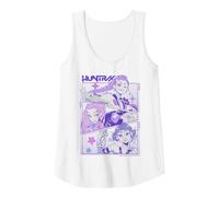 KPOP Demon Hunters Anime Huntrix Huntr/X Canotta, Donna, Bianco, S