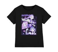KPOP Demon Hunters Anime Huntrix Huntrx T-Shirt Bambini, Nero, 5-6 A