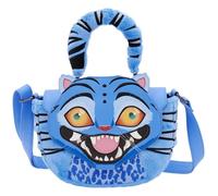 Loungefly Netflix: Kpop Demon Hunters - Derpy - Borsa a tracolla facciale ricamata - Glow-in-the-Dark - Borse da collezione
