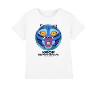 KPOP Demon Hunters Cartoon Derpy Save The Date T-Shirt Bambini, Bianco, 7-8 A