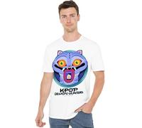 KPOP Demon Hunters Cartoon Derpy Save The Date T-Shirt Unisex, Bianco, 5XL