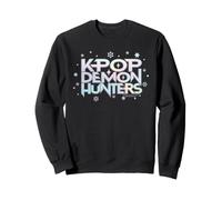 KPOP Demon Hunters Christmas Snowflake Logo Felpa