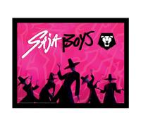 KPop Demon Hunters Collector Print Framed Poster Saja Boys Idol