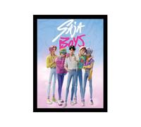 Kpop Demon Hunters Da Collezioneprint Framed Poster Saja Boys Pyramid International