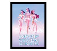 Kpop Demon Hunters Da Collezioneprint Framed Poster Trio Pyramid International