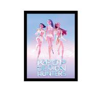 Kpop Demon Hunters Da Collezioneprint Framed Poster Trio Pyramid International