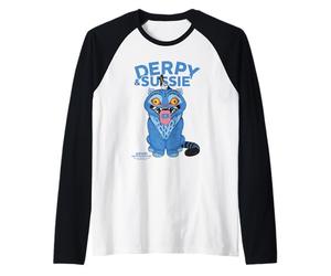KPOP Demon Hunters Derpy And Sussie Delivery Maglia con Maniche Raglan