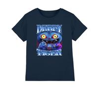 KPOP Demon Hunters Derpy Tiger Bootleg T-Shirt Bambini, Navy, 12-13 A