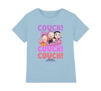 KPOP Demon Hunters - Huntrix Couch Couch Couch Kids T Shirt, Light Blue, 7-8