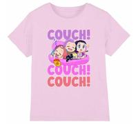 KPOP Demon Hunters - Huntrix Couch Couch Couch Kids T Shirt, Light Pink, 7-8
