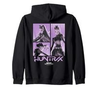 KPOP Demon Hunters Huntrix Grid Ufficialmente Autorizzato Felpa con Cappuccio
