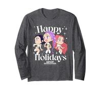 KPOP Demon Hunters Huntrix Group Happy Holidays Maglia a Manica