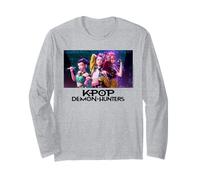 KPOP Demon Hunters Huntrix Group Singing Maglia a Manica