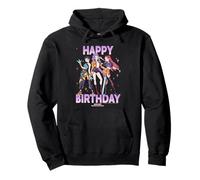 KPOP Demon Hunters Huntrix Happy Birthday Gradient Felpa con Cappuccio