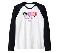 KPOP Demon Hunters Huntrix Hearts Maglia con Maniche Raglan