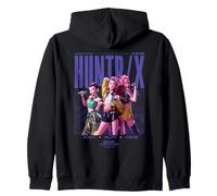 KPOP Demon Hunters Huntrix Honmoon World Tour Poster Felpa con Cappuccio