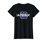 KPOP Demon Hunters Huntrix Huntr/X Pastel Logo Maglietta, Donna, Nero, M