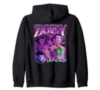KPOP Demon Hunters Huntrix Huntr/X Zoey Bootleg Felpa con Cappuccio