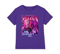 KPOP Demon Hunters Huntrix Huntrx Mira Bootleg T-Shirt Bambini, Viola, 12-13 A