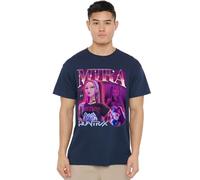 KPOP Demon Hunters Huntrix Huntrx Mira Bootleg T-Shirt Unisex, Navy, M