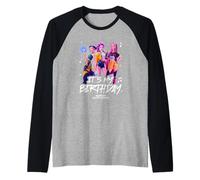 KPOP Demon Hunters Huntrix It's My Birthday Group Maglia con Maniche Raglan