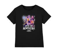 KPOP Demon Hunters Huntrix It's My Birthday Group T-Shirt Bambini, Nero, 5-6 A